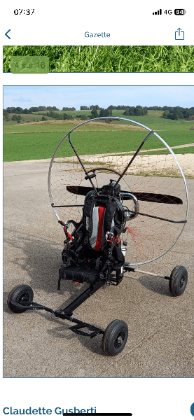 Aile De Paramoteur BGD Epic - Neuve - Pour Moteur Paramoteur